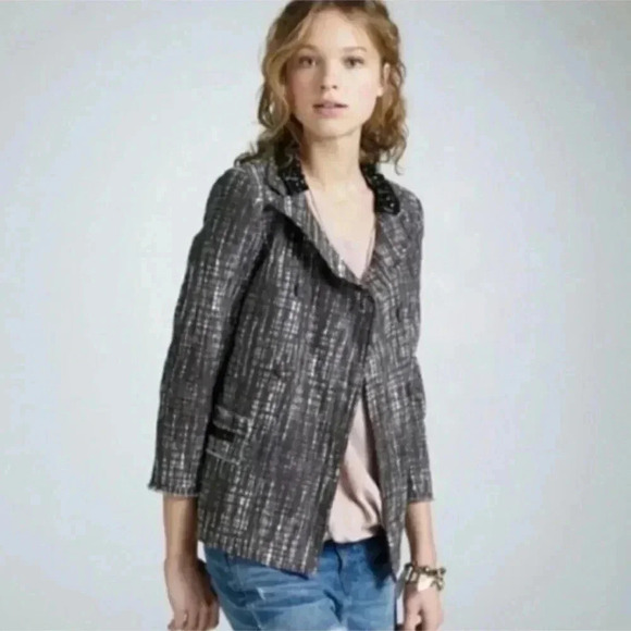 J. Crew Collection Contessa Tweed Jacket Blazer - Picture 2 of 6